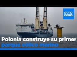 Polonia, país dependiente del carbón, construye el primer parque eólico marino de su historia