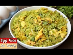 పచ్చికారంతో ఎగ్ రైస్👉లంచ్ బాక్స్ లోకి 5నిమిషాల్లో టేస్టీగా రెడీ😋 Easy Lunch Box | Egg Rice In Telugu