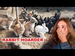 VISITING A RABBIT HOARDER! Should I rescue them? (P.S. I'm scared)