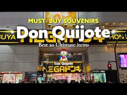 BEST 20 MUST BUY ULTIMATE SOUVENIRS IN MEGA DonQuijote Shibuya :Tokyo Travel Guide 2025