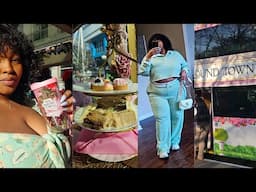 VLOG | Tea Around Town ATL + Girls Night Out + Family In Town | Victoria Lashay
