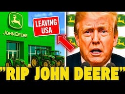 John Deere Just Pulled The Plug On Farmers - Trump Completely LOSES IT