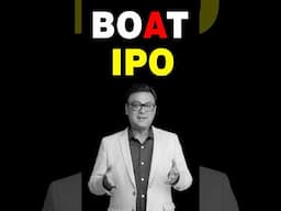 BOAT IPO Latest Update | Raghav Kumar | Research Analyst
