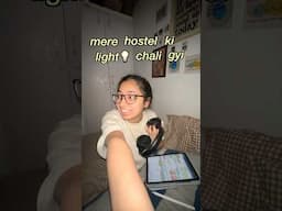 HOSTEL ki LIGHT chali gyi!?😳🕯️ #trending #shorts