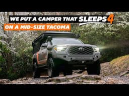 We Installed A Camper That Sleeps 4 People A Mid-Size Tacoma