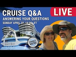 LIVE: Sunday Cruise Chat | Apr 27, Cruise News, Tips & Q&A #Cruise