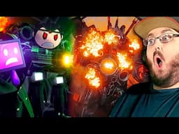 skibidi toilet zombie universe 64: Save TV Man Daddy & The Skibidi Saga 15 (Part 1) REACTION!!!