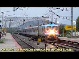 15 in 1 SUPERFAST DIESEL & ELECTRIC TRAINS | STUNNING LIVERY WAG-9+MORE | HUBLI LINE Indian Railways