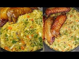 How To Make The Best Fish Fried Rice. Nigerian Food.