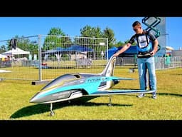 RC FUTURA TURBINE MODEL TRAINER JET / FLIGHT DEMONSTRATION !!!