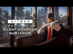Freelancer Silent Assassin Speedrun in 56:57 - HITMAN World of Assassination