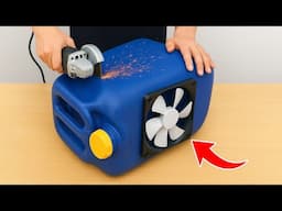 Everyone Needs This,But Few Know How to Do It!  DIY Idea from Blue Barrel + Fan Case |Anyone can do