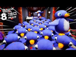 PENGUIN HOTEL CHAPTER 3?! || PEXIT 8 | Full Game + ALL Anomalies | No Commentary