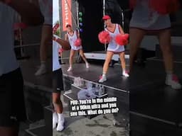 Somewhere deep into the Comrades Marathon Down run and you come across this…