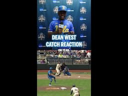 Dean West Catch Reaction | UCLA Baseball