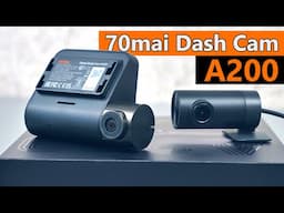 ХОРОШО И НЕДОРОГО 👉 70Mai Dash Cam A200 💥 HDR, WI-FI, ЗАДНЯЯ КАМЕРА, СЛЕЖЕНИЕ 24/7