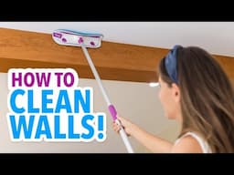 How To Clean Walls! (Spring Cleaning Motivation)