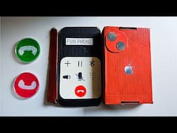 iPhone 18 Red Box Cardboard Incoming Call