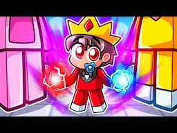 I Became A BABY In Roblox STRONGEST BATTLEGROUNDS!