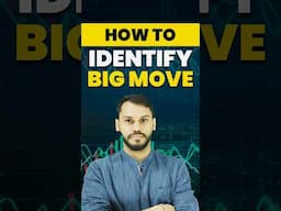 IDENTIFY BIG MOVE IN STOCK MARKET #youtubeshorts #stockmarket #viral #nifty #banknifty #stockmarket