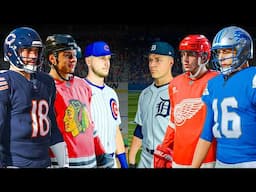 Chicago VS Detroit In EVERY Sport!
