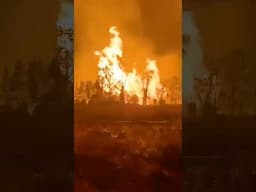 Incendie spectaculaire sur un pipeline de gaz dans les Bouches-du-Rhône 🔥