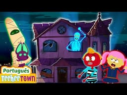 Casa Mal-Assombrada Assustadora | Músicas de Halloween para crianças | Casa Teehee