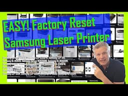 EASY! Factory Reset a Samsung Printer C460