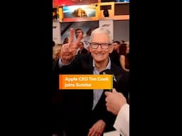 Apple CEO Tim Cook joins Sunrise