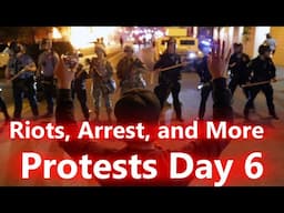 RIOTS, Arrest Made, Marines Arrive, Anti-ICE Protests Day 6