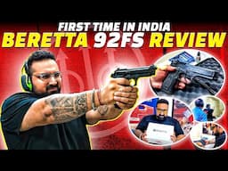 MY NEW PISTOL!!! 🔥😍 || THE LEGENDARY BERETTA 92 FS FINALLY ARRIVES IN INDIA
