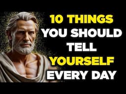 10 Things You Must Tell Yourself Every Day | Stoicism