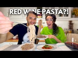 Italy Clueless Cooking Finale! 🇮🇹  Red Wine Pasta & Pappa al Pomodoro! 🍝 🍷