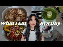 WHAT I EAT IN A WEEK ✨ vlog, high protein, plant based, whole foods meals and ingredient prep