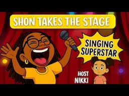 Shon Takes the Stage: Singing Superstar 🎤 | Funny Talent Show for Kids