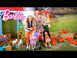 Familia de Muñecas Barbie y Ken Se Van de Pasea
