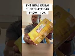 The REAL Dubai *VIRAL* Chocolate bar! After the CRUNCH it was downhill from there 🤦🏾 #viralvideo