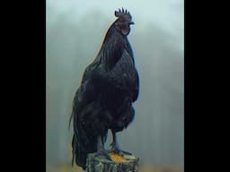 World's most expensive chicken | Ayam Cemani #shorts