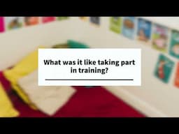 What's it like to take part in an early years research trial?