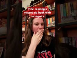 No regrets! #shorts #booktok #horrortok #horrorbooks #horror #books #booktube #bookish #jazz