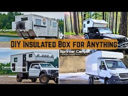Build Your OWN Box for Van or Expedition/Overland Camping Truck