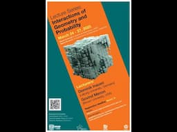 Lecture 4, Govind Menon, Universidad de Brown, EE. UU.