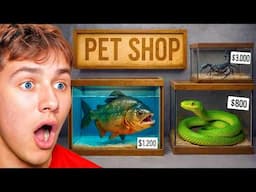 He Found an ABANDONED Pet Store!