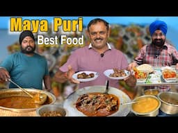 Best street food in Asia's Biggest Junk Market |Tawa Chicken with Brain, Mutton Barra ,chicken curry