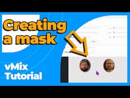 How to create a Mask in vMix. Live tutorial + BLOOPERS.