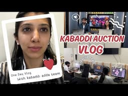PKL Season 12 Auction: KabaddiAdda VLOG
