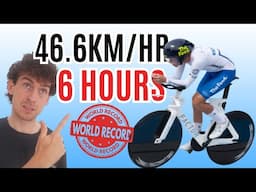 How I Rode 46.6km/hr For 6 Hours - 3 Tweaks That Made It Possible
