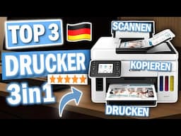 MULTIFUNKTIONSDRUCKER kaufen: Top 3 Multifunktionsdrucker 2025 im Vergleich!