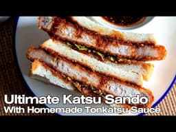 Best Pork Katsu Sandwich Recipe | Crispy Katsu Sando with Homemade Tonkatsu Sauce