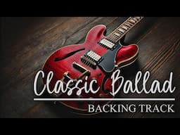 Oldies Goldies Ballad Guitar Backing Track C Major